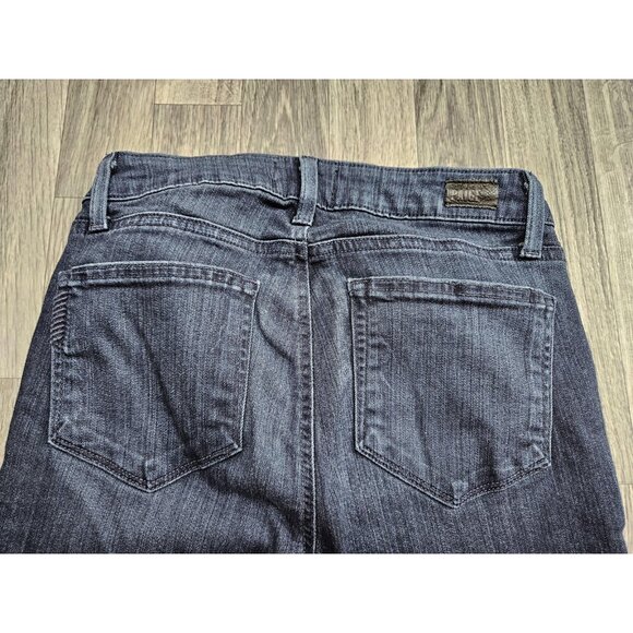 Paige Jeans Womens 28 Blue Verdugo Ankle Skinny Stretch Denim Dark Wash Classic - Picture 3 of 13